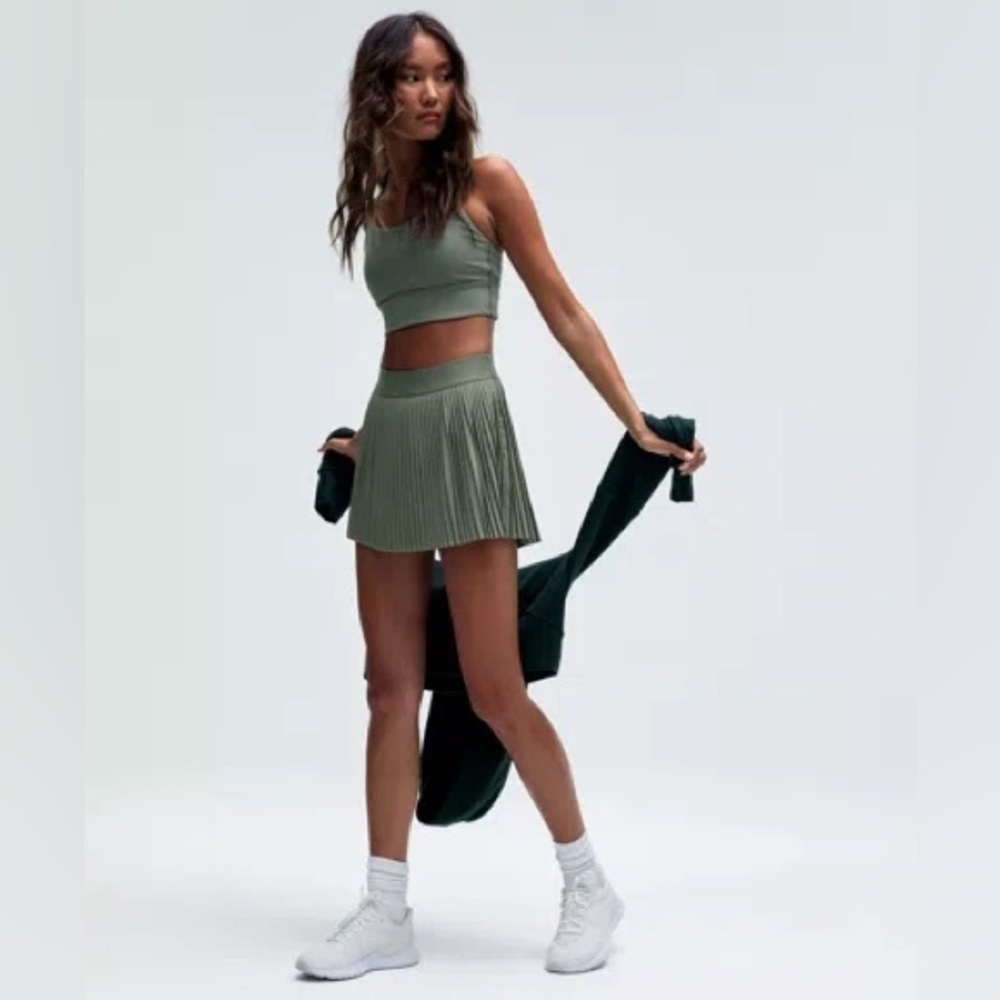 LULULEMON
Varsity High-rise Pleated Tennis Skirt